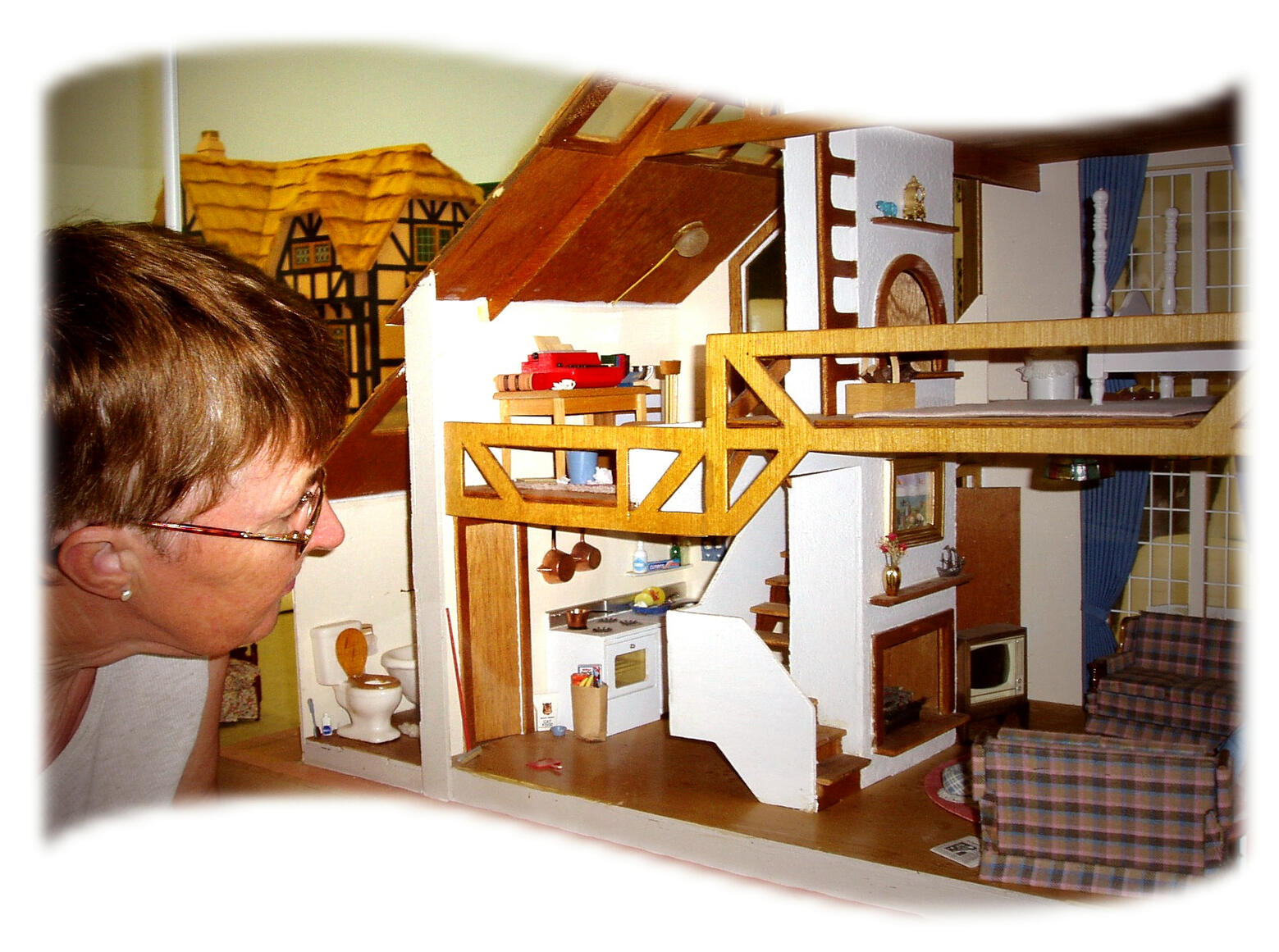 Dollhouse in the village