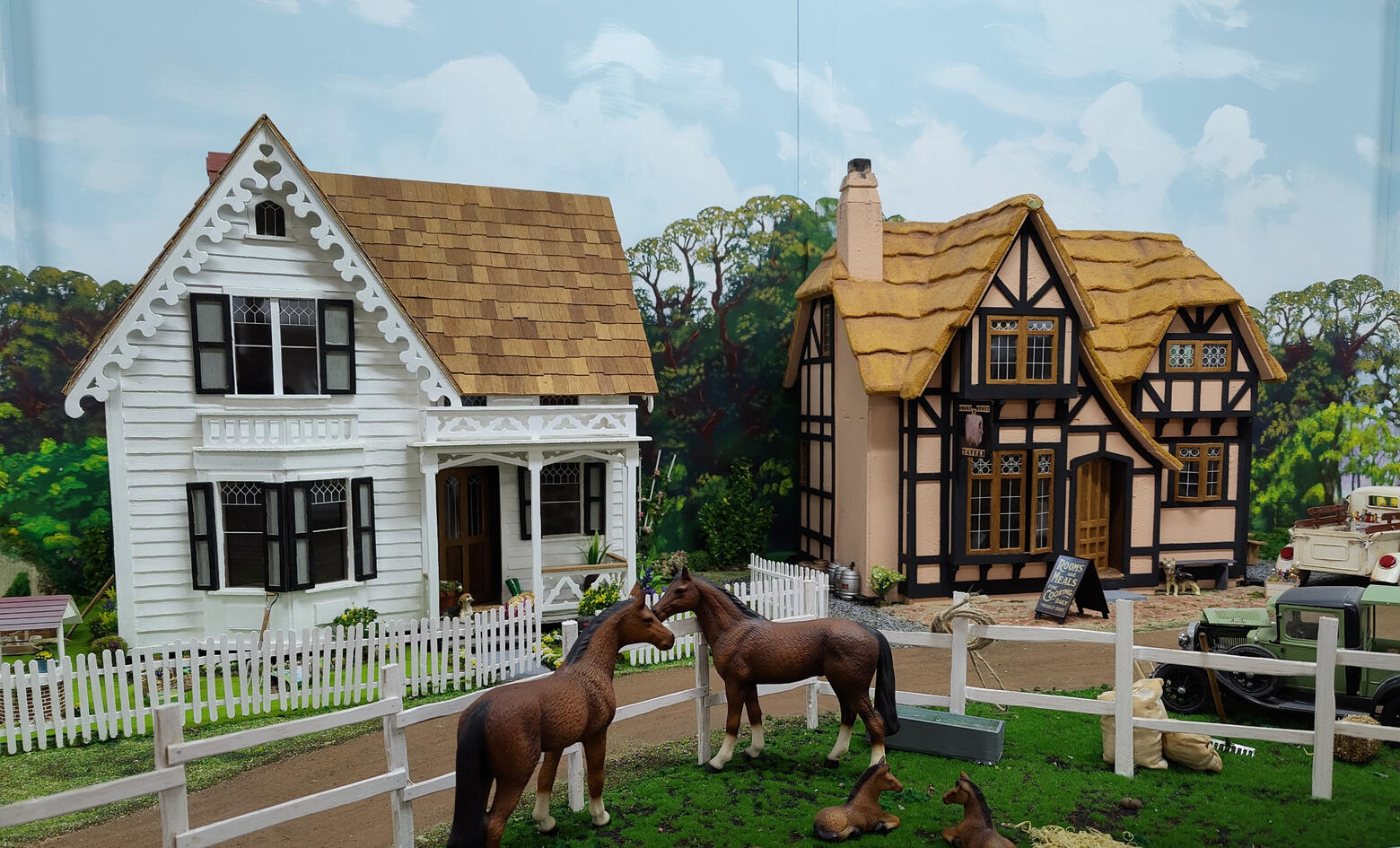 Dollhouse in the village